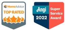 Blue Bear is Top Rated by Home Advisor and Won Angi's 2022 Super Service Award